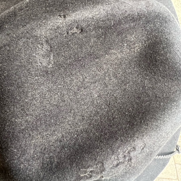 Stetson Black Wide Brim Hat XXXX Beavor Vintage 7 1/2 - Picture 4 of 16